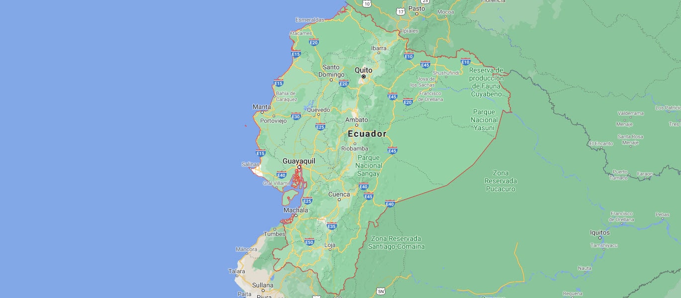 Location de voitures pas chères Équateur