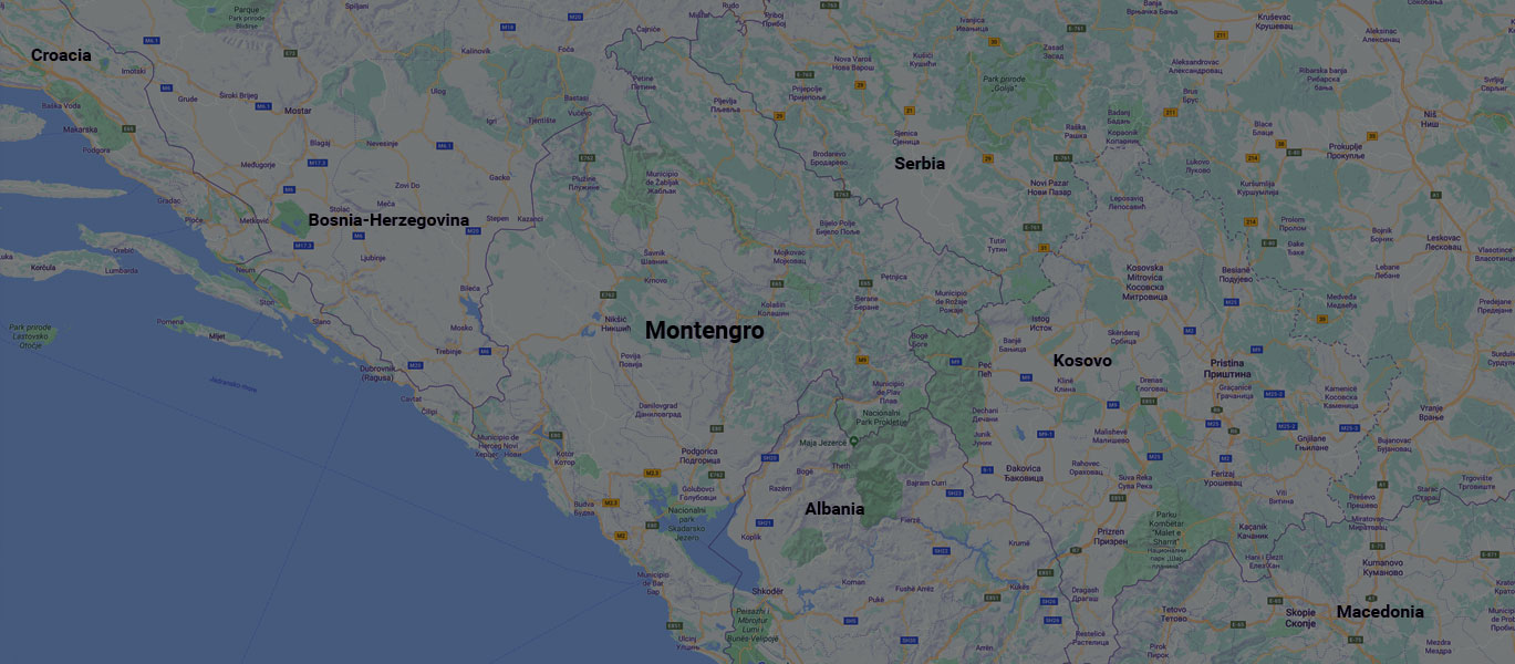 Location de voitures pas chères Montenegro